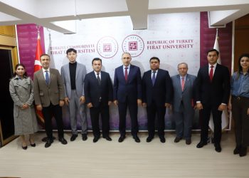 Özbekistan Uluslararası Teknolojisi Üniversitesi heyetinden FÜ’ye ziyaret