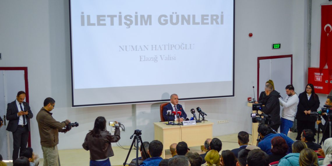 Elazığ Valisi Numan Hatipoğlu, İletişim Fakültesi öğrencileriyle buluştu